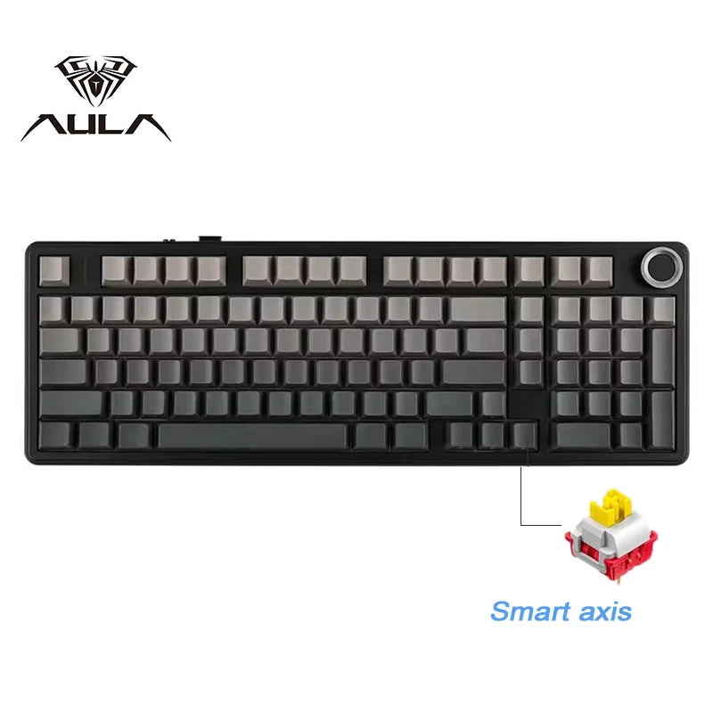 Gaming Mechanical Keyboard With Wireless Three Mode