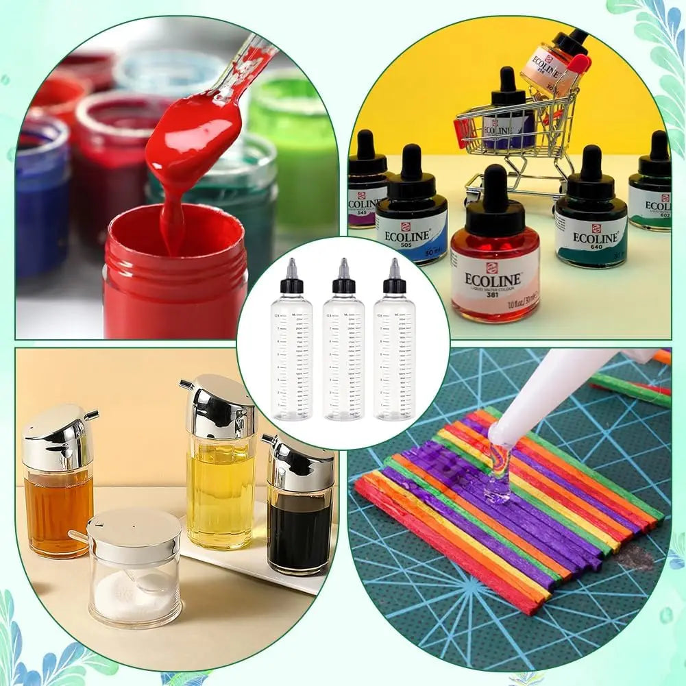 Plastic Dropper Bottles with Twist Top Cap for Juices - Smarsty