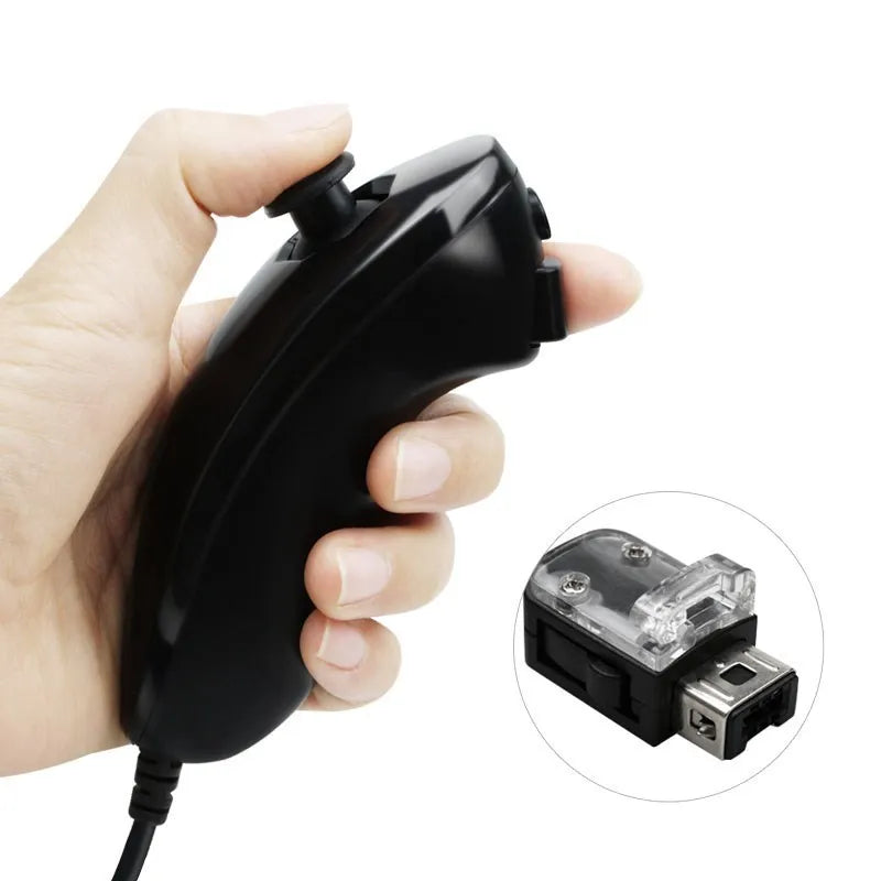 Wireless Nintendo Wii Gamepad Controller with Nunchuck Joypad - Smarsty