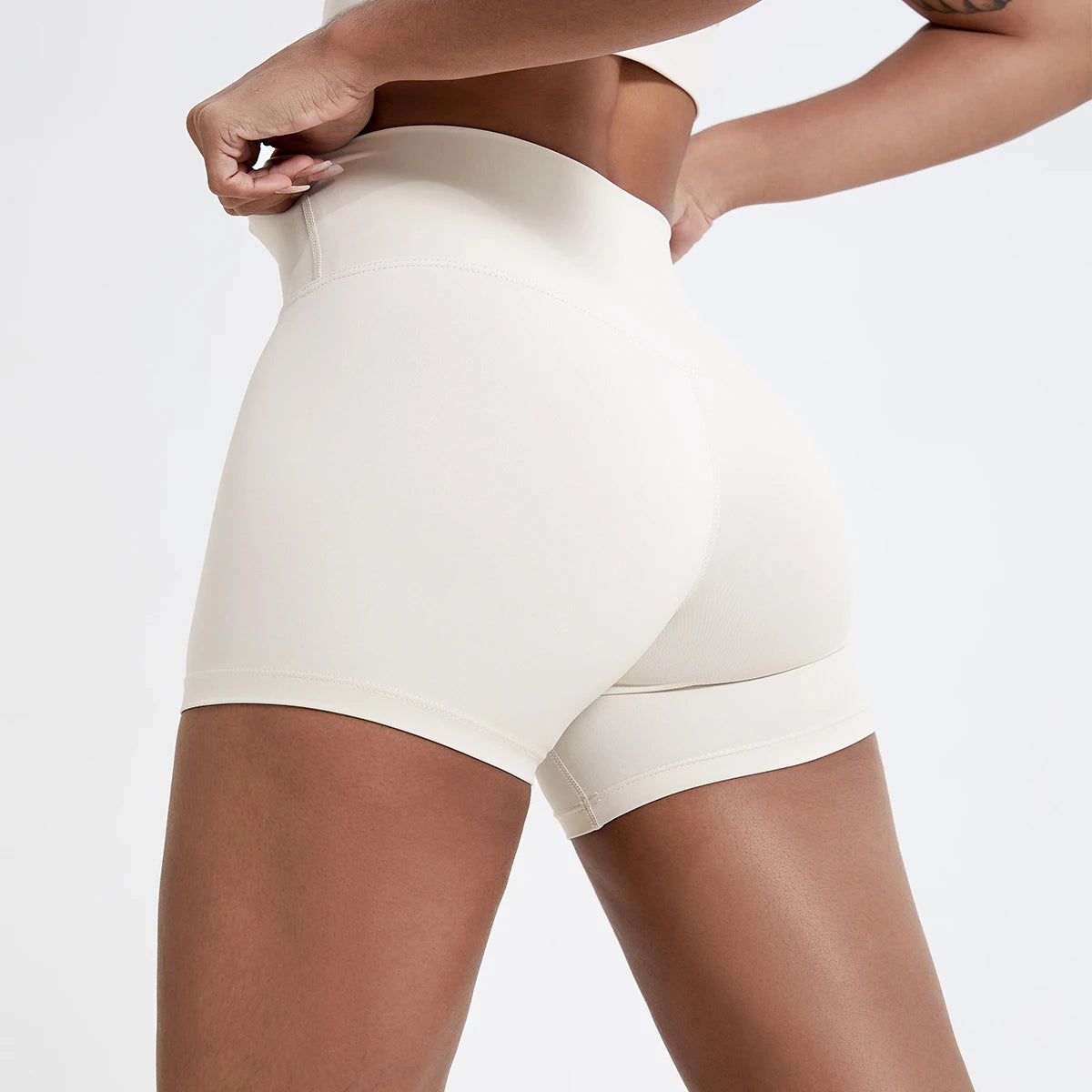 Hearuisavy Running Sports Shorts Women Buttock Lift Gym Leggings Women Cycling Slim Fit Workout Shorts High Waist Yoga Shorts - Smarsty