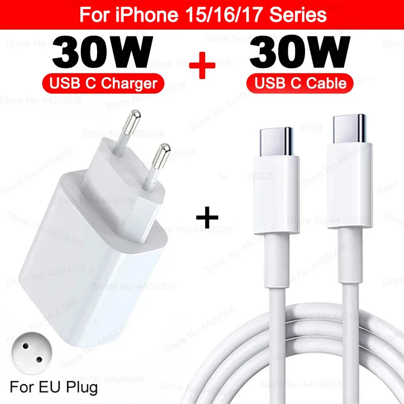 Efficiently 30W USB C Fast PD Charger For iPhone Pro - Smarsty