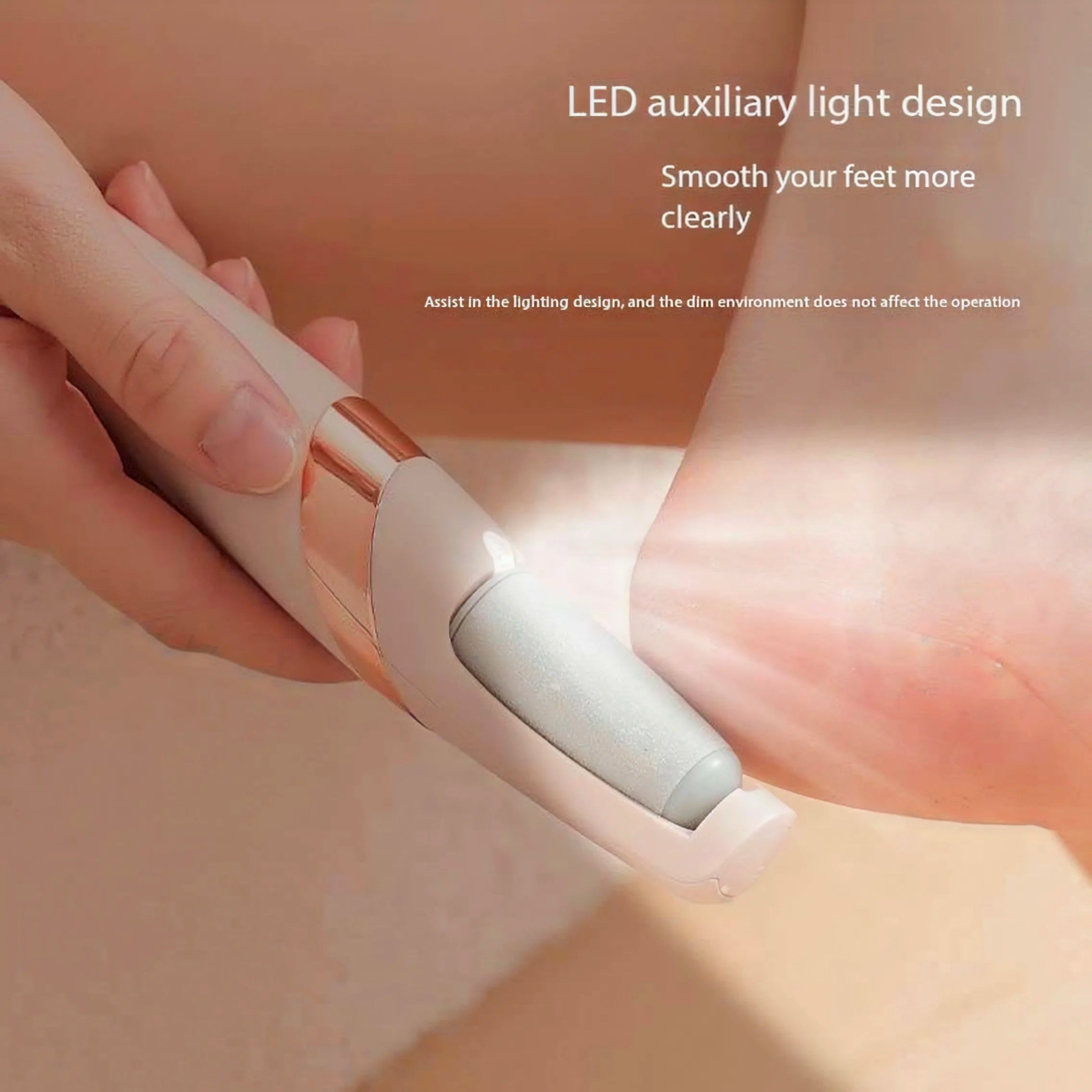 Rechargeable Electric Foot Callus Remover for Smooth Skin - Smarsty