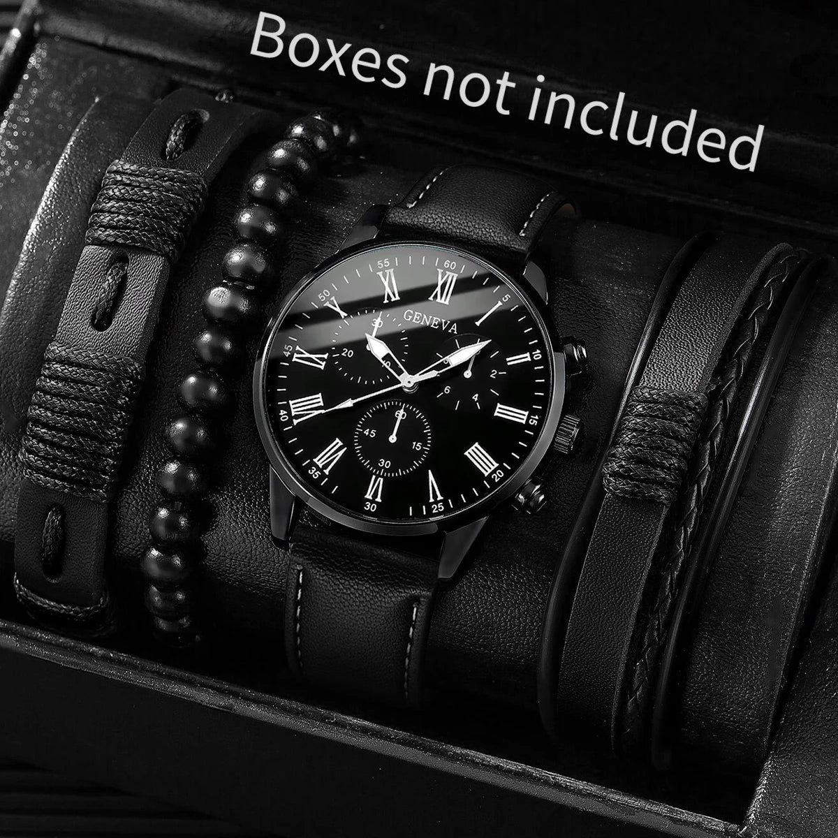 Men's Fashion Quartz Watches Set with Nylon Bands - Smarsty