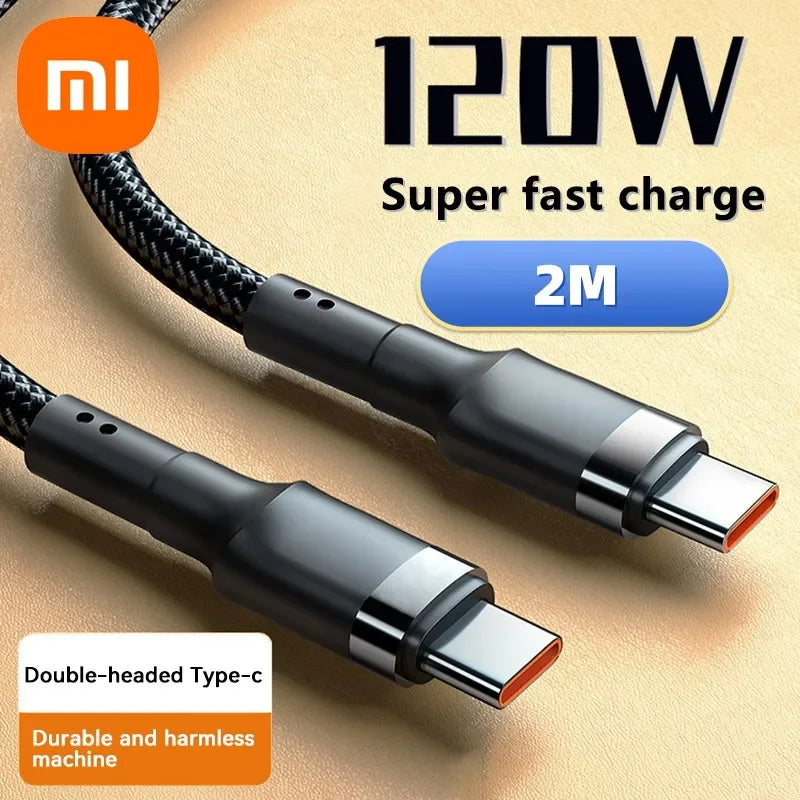 Xiaomi 120W Fast Charger USB C Cable for Quick Charging - Smarsty