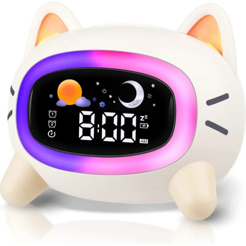Kids Alarm Clock with Sleep Training and Sound Machine - Smarsty