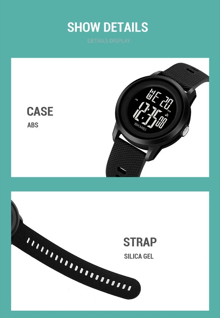 SKMEI 2218 Waterproof Digital Sport Watch for Men - Smarsty