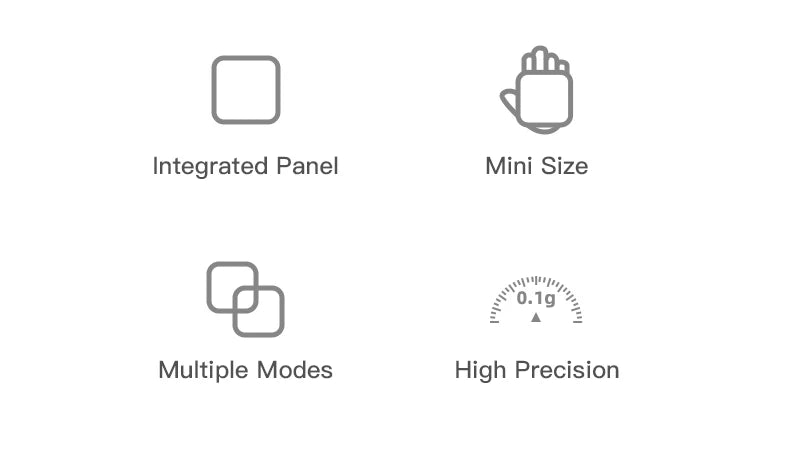 AliKisscafe Coffee Scale Digital Weight Electronic Kitchen Measuring Scales 0.1g High Precision Espresso Accessory Barista Tool by Smarsty