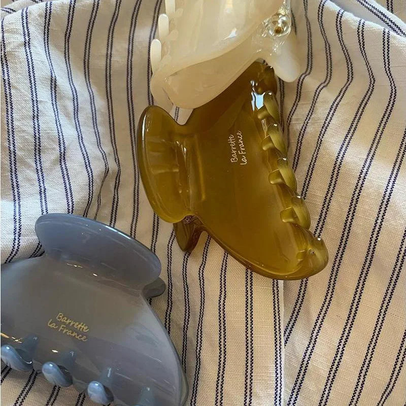 Elegant Acetate Hair Claw Medium Size Secure Hold Women - Smarsty