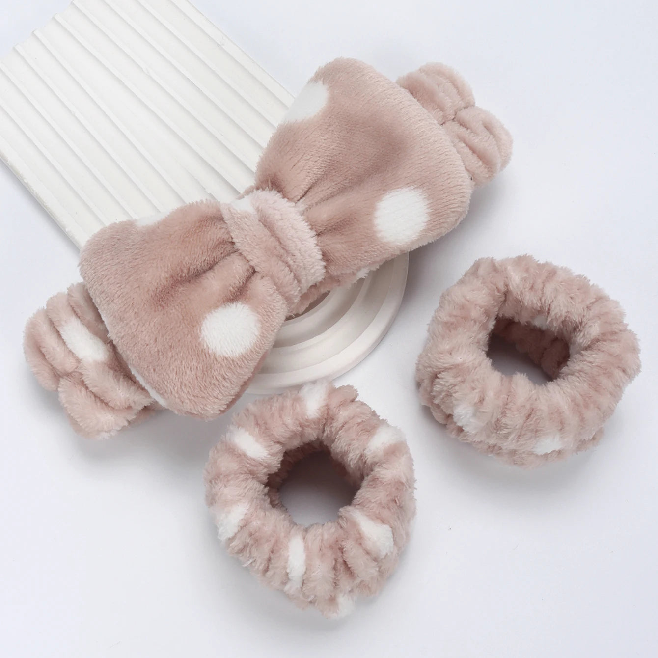 3 Piece Spa Headband Set for Makeup and Face Washing - Smarsty