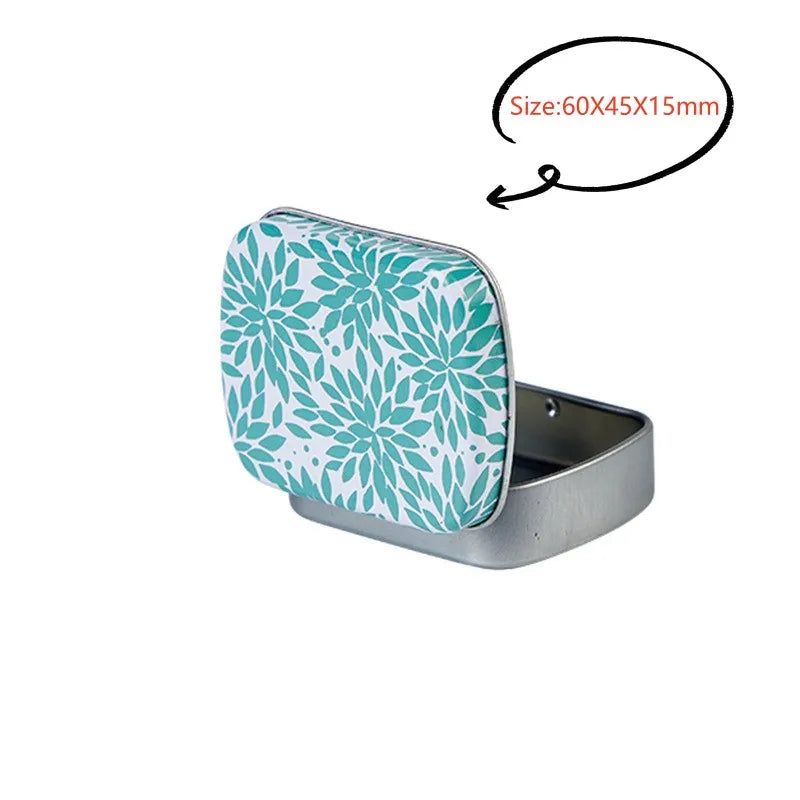 Small Metal Storage Box for Jewelry and Coins - Smarsty