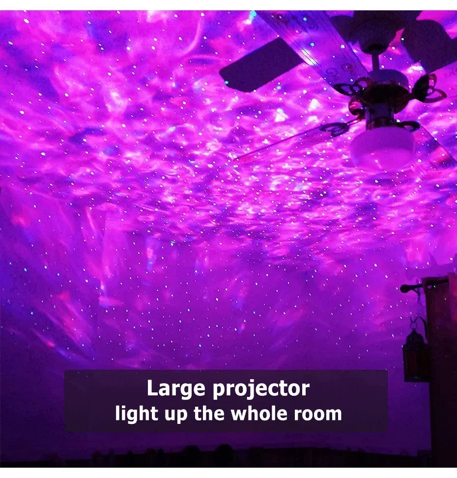 LED Starry Galaxy Projector with Bluetooth Music Player - Smarsty