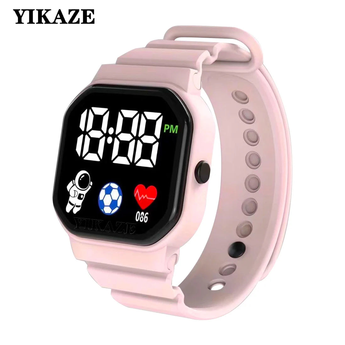 Kids Waterproof Sport Digital Watch with Silicone Strap - Smarsty