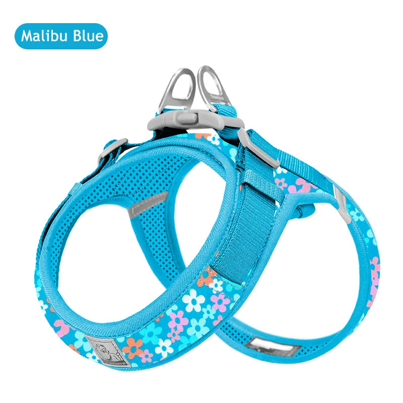 Truelove Floral Mesh Harness for Dogs and Cats - Smarsty