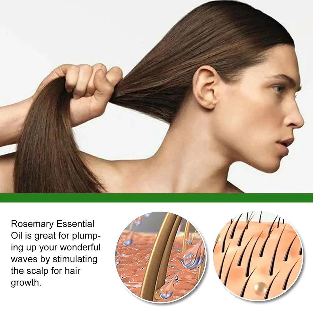 Rosemary Essential Oil for Moisturizing Healthy Hair - Smarsty