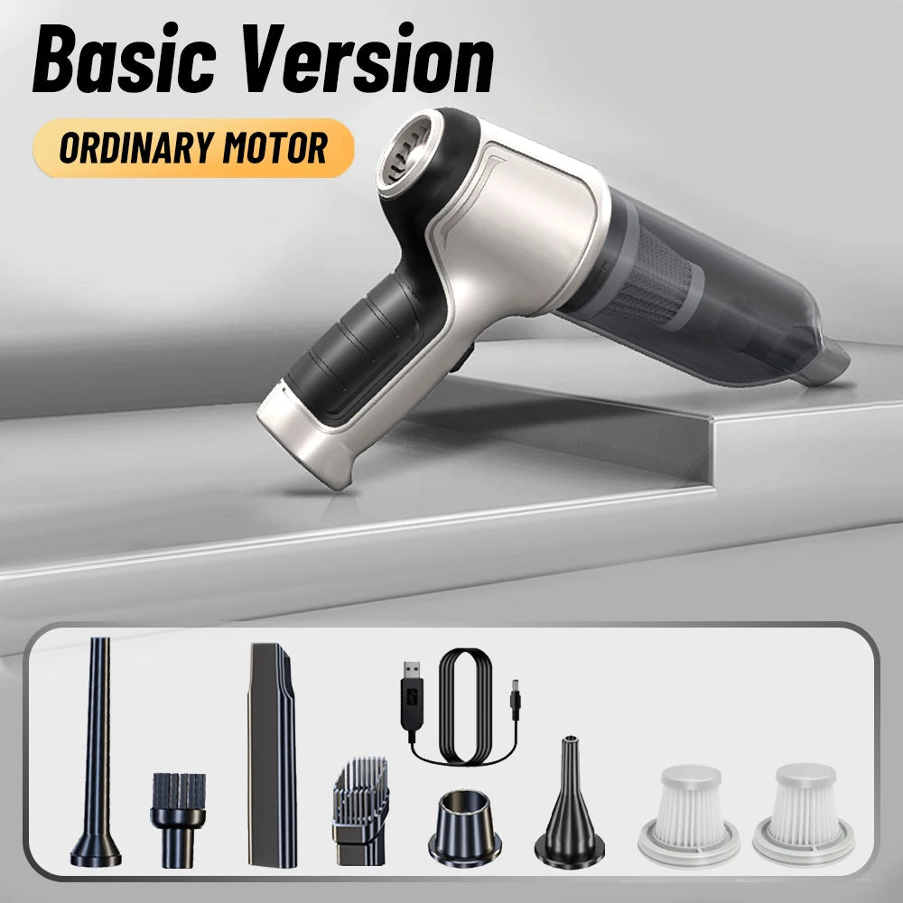 Cordless Car Vacuum Cleaner With Strong Suction Power - Smarsty