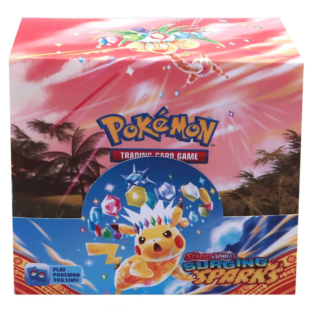 324pcs Pokemon TCG: Sword & Shield-Fusion Strike Booster Display Box (36 Packs) Board Game Card DESTINED RIVALS Stellar Crown - Smarsty