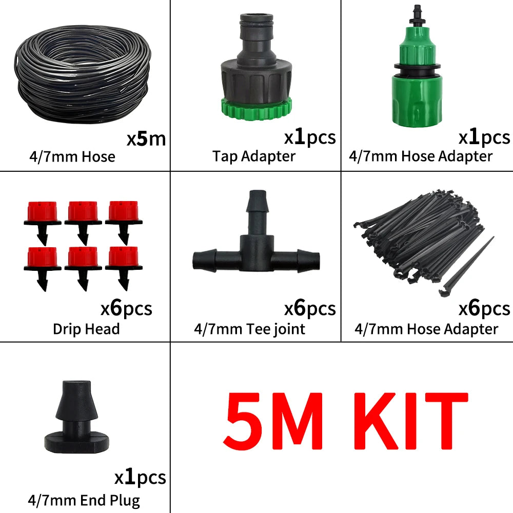 Portable Micro Drip Irrigation System for Easy Garden Watering - Smarsty