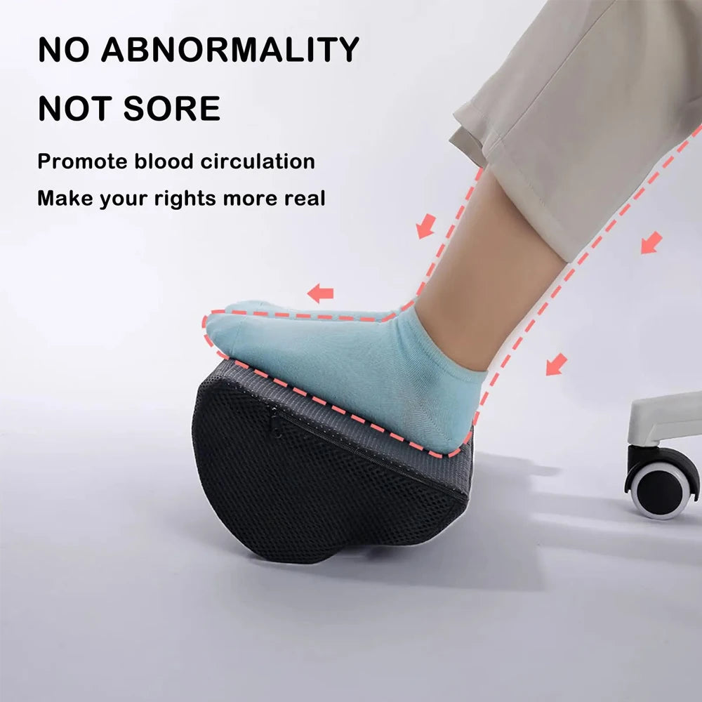 Ergonomic Memory Foam Foot Rest for Office Comfort - Smarsty