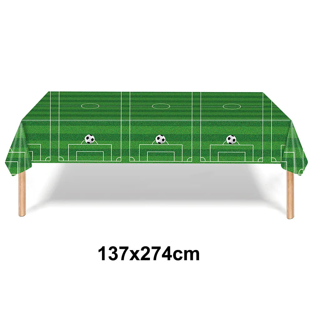 Soccer Theme Tablecloths for Game Day Parties - Smarsty