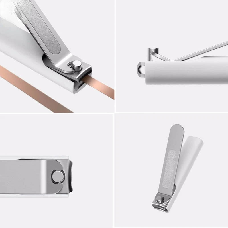 Xiaomi Mijia Stainless Steel Nail Clippers with Anti-Splash Cover - Smarsty