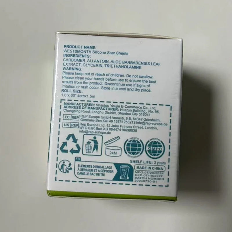 Silicone Scar Sheets for Effective Skin Care - Smarsty