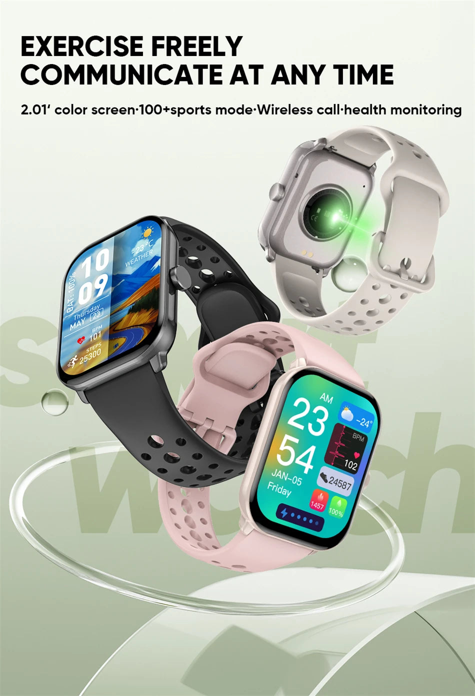 Xiaomi Watch 5 Global Version HD AMOLED GPS Smart Watch - Smarsty