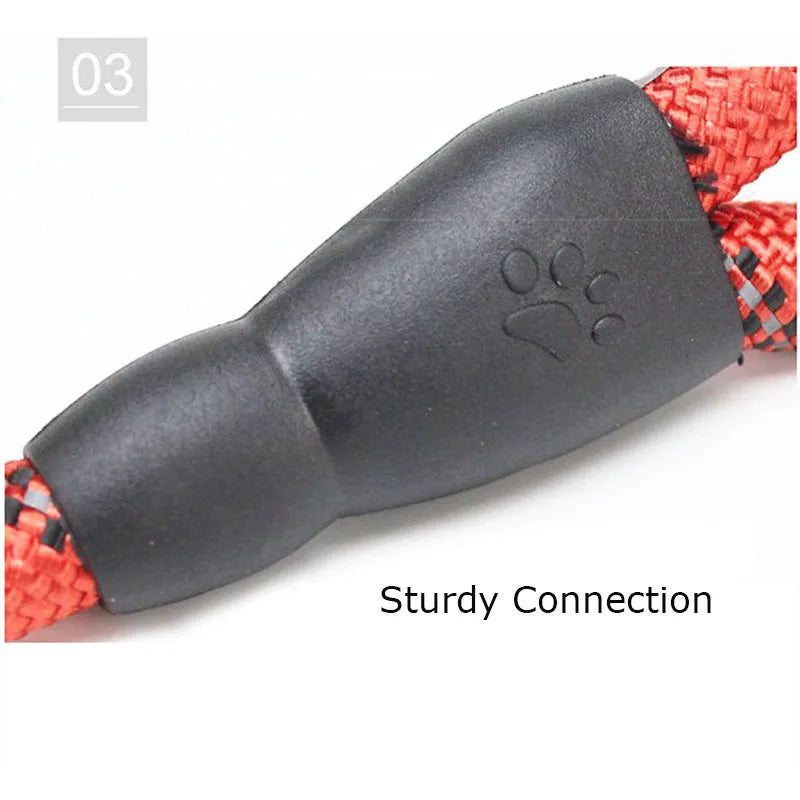 Reflective Dog Leash With Padded Handle For Safety - Smarsty