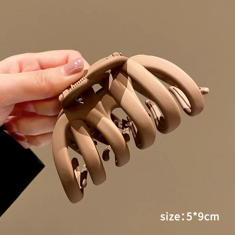 Korean Large Claw Clips For Thick Hair Strong Durable Grip - Smarsty