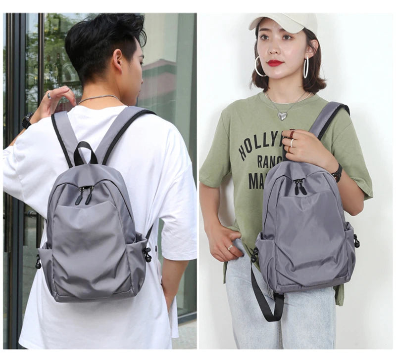 Sport Mini Men's Backpack Fashion Small Black Travel Rucksack Shoulder School Bag Canvas Designer Sports Backpacks Mochila Bags