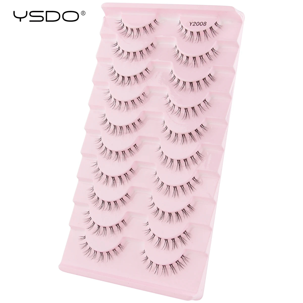 YSDO Natural Full Cat Eye False Eyelashes 3D Effect - Smarsty