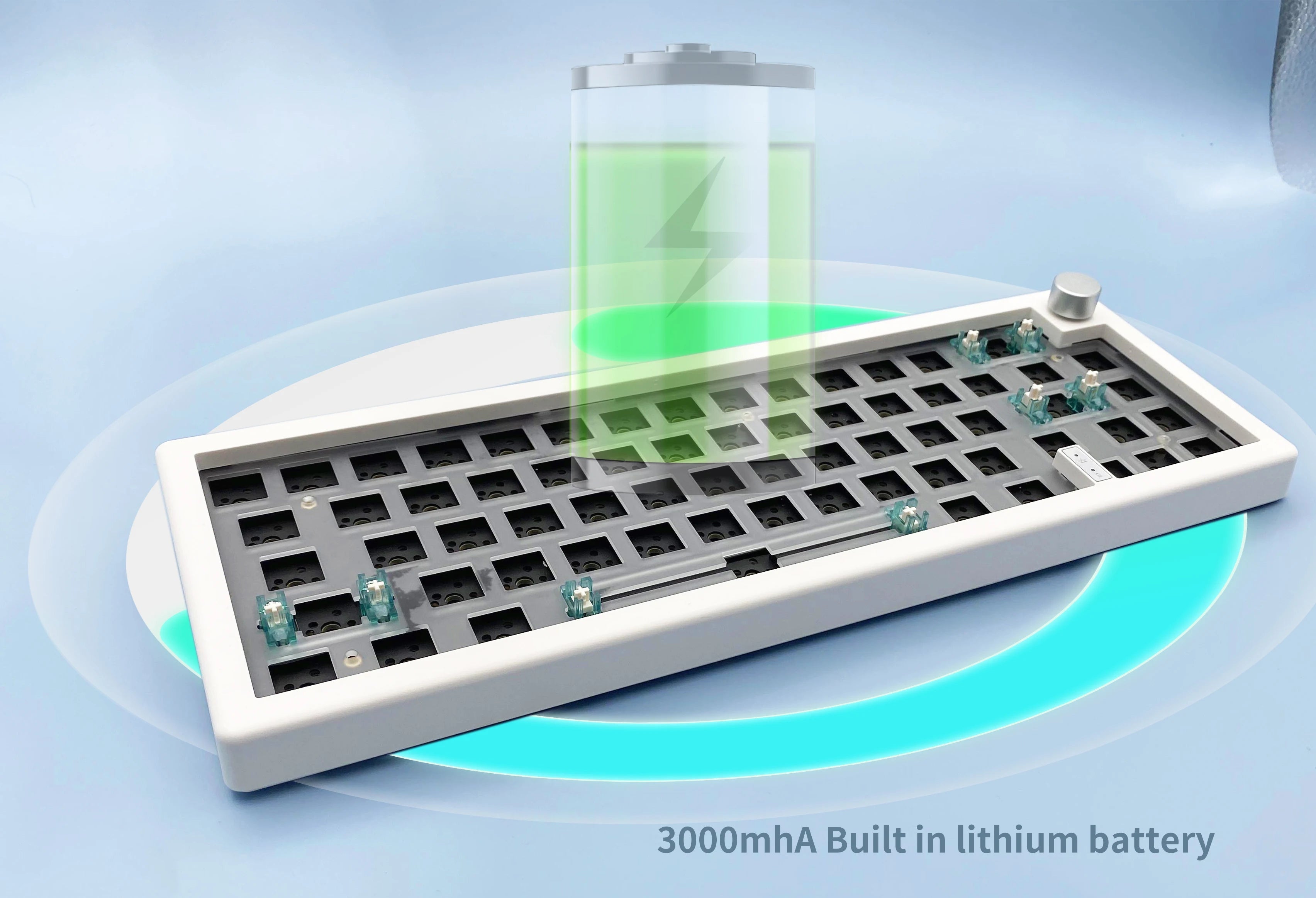 Gasket Mechanical Keyboard Kit Bluetooth With Hot Swappable