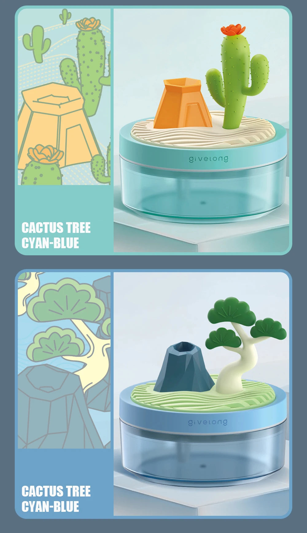 Silent Desktop USB Humidifier for Aromatherapy and Hydration - Smarsty