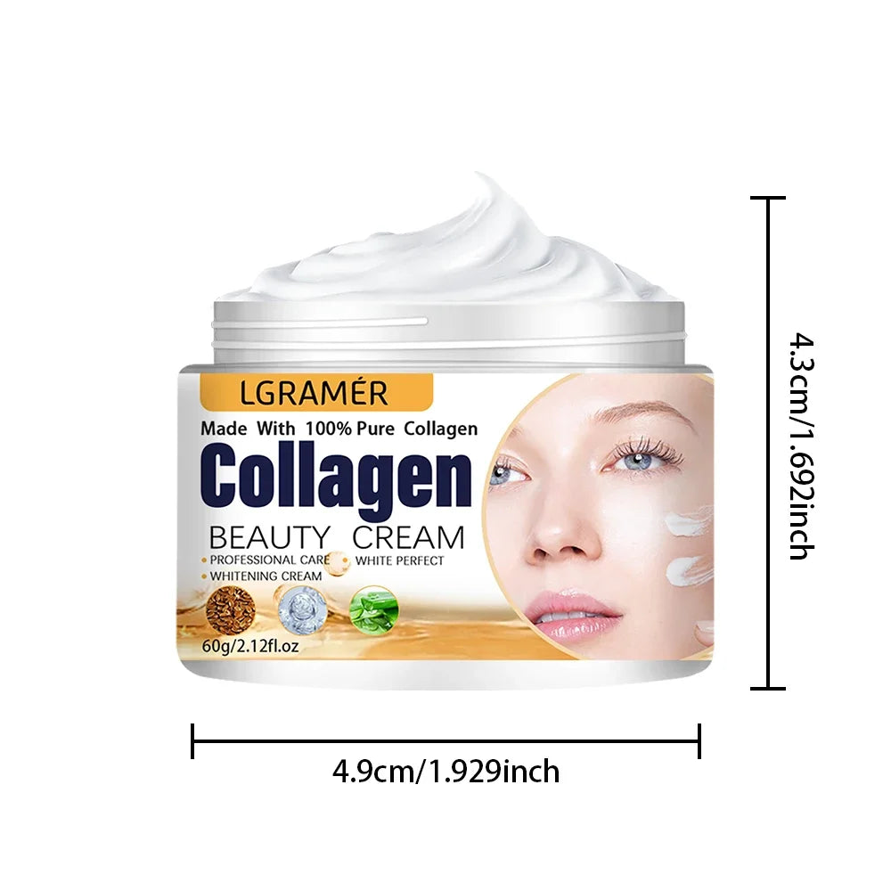 Anti Wrinkle Cream Eye Cream Face Moisturizer Anti Aging Face Lifting Nourishing Repair Collagen Boost Cream Korean Essence - Smarsty