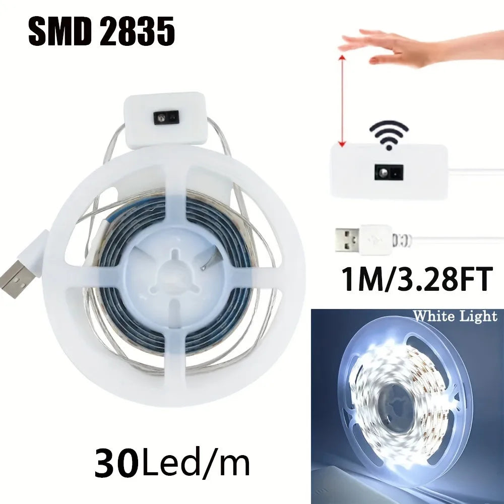 Dimmable USB Gesture Sensor Night Light Strip - Smarsty