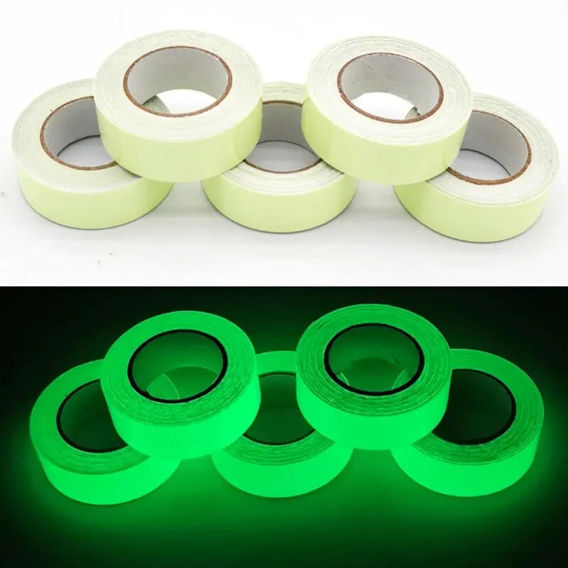 Fluorescent Glow In The Dark Safety Tape Strip - Smarsty