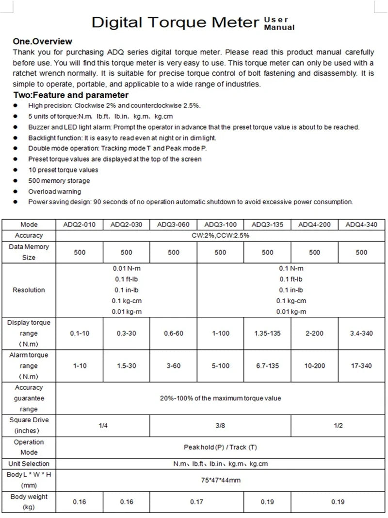 Digital Torque Meter for Accurate Tightening Control - Smarsty