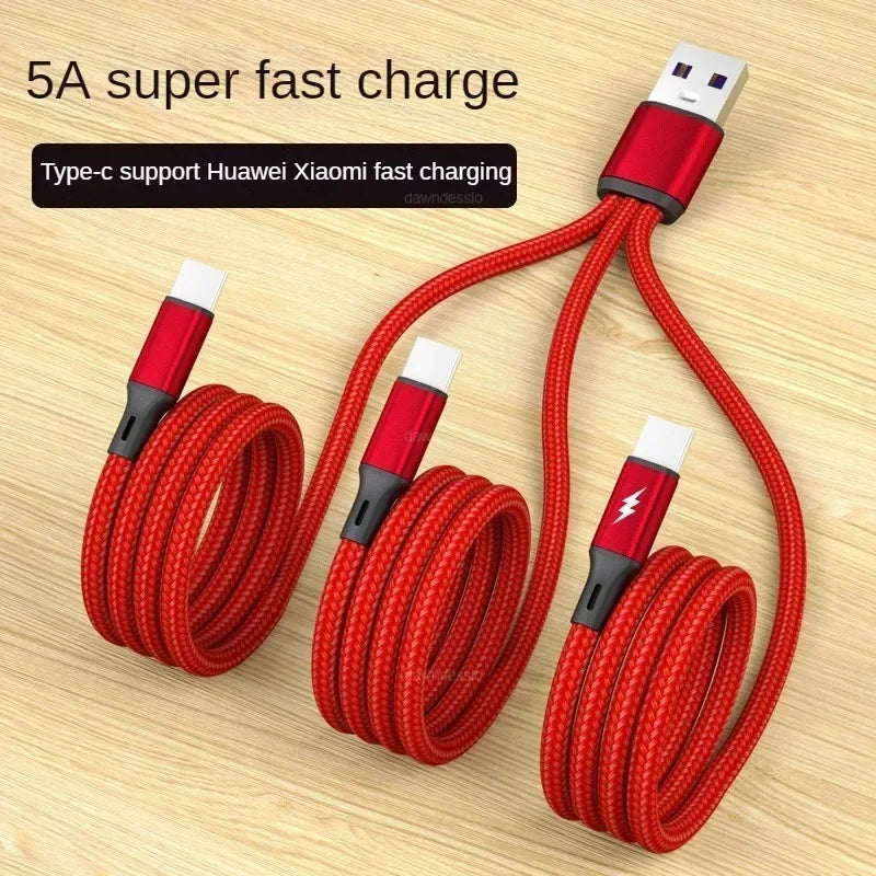 3 in 1 USB Charge Cable for Fast Mobile Charging - Smarsty