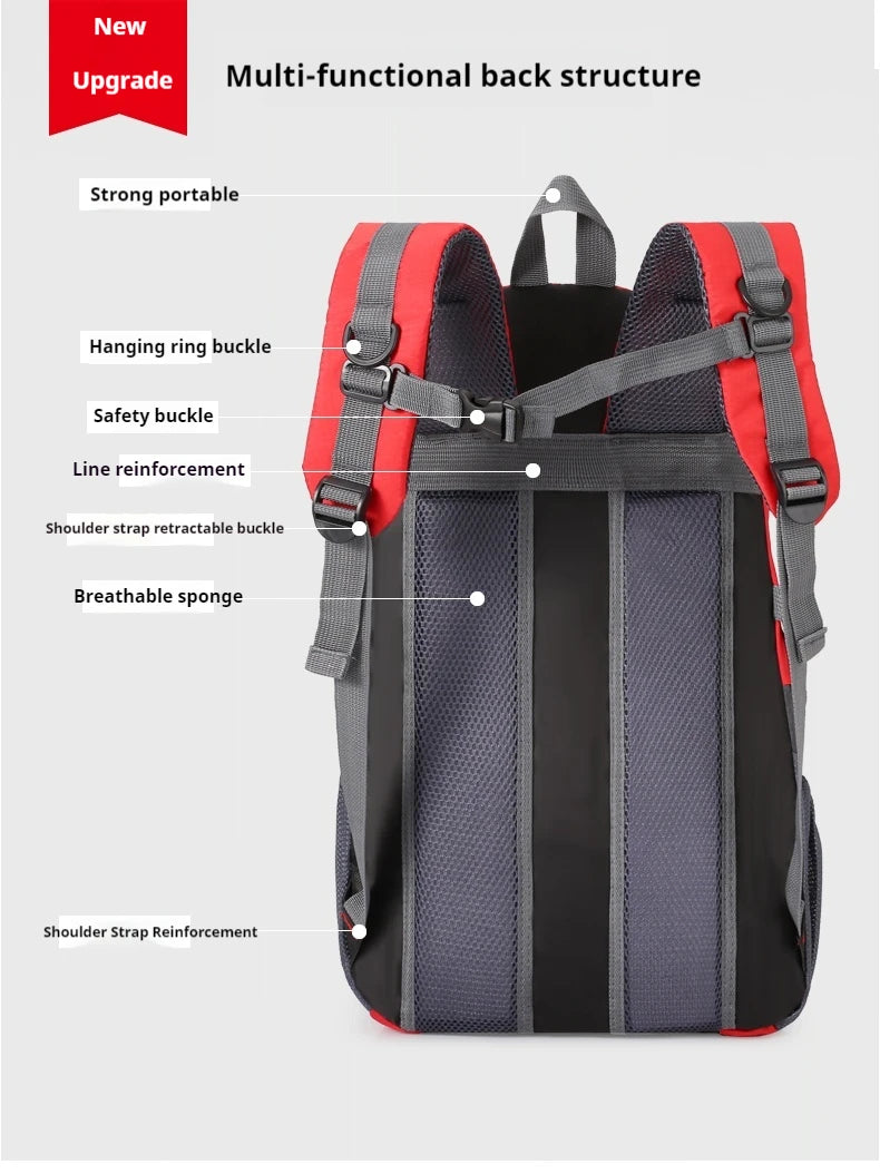 Outdoor Travel Backpack Big Capacity Fashion Travel Backpacks Men Climbing Travel Backpack Classic Sport Travel Backpacks - Smarsty