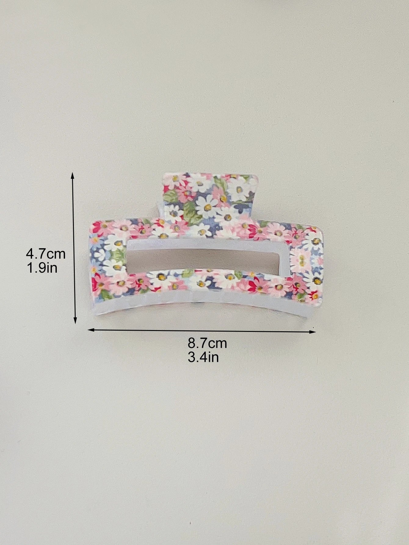 Pink Medium Sized Hair Claw Clips Strong Hold For All - Smarsty