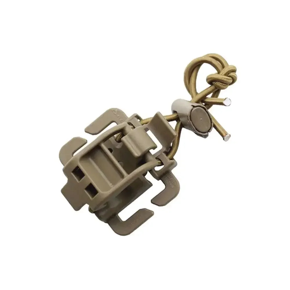 Multifunction Flashlight Clip Molle Hiking Accessories Hanging Buckle Shovel Clamp Axe Clamp Bracket Backpack by Smarsty