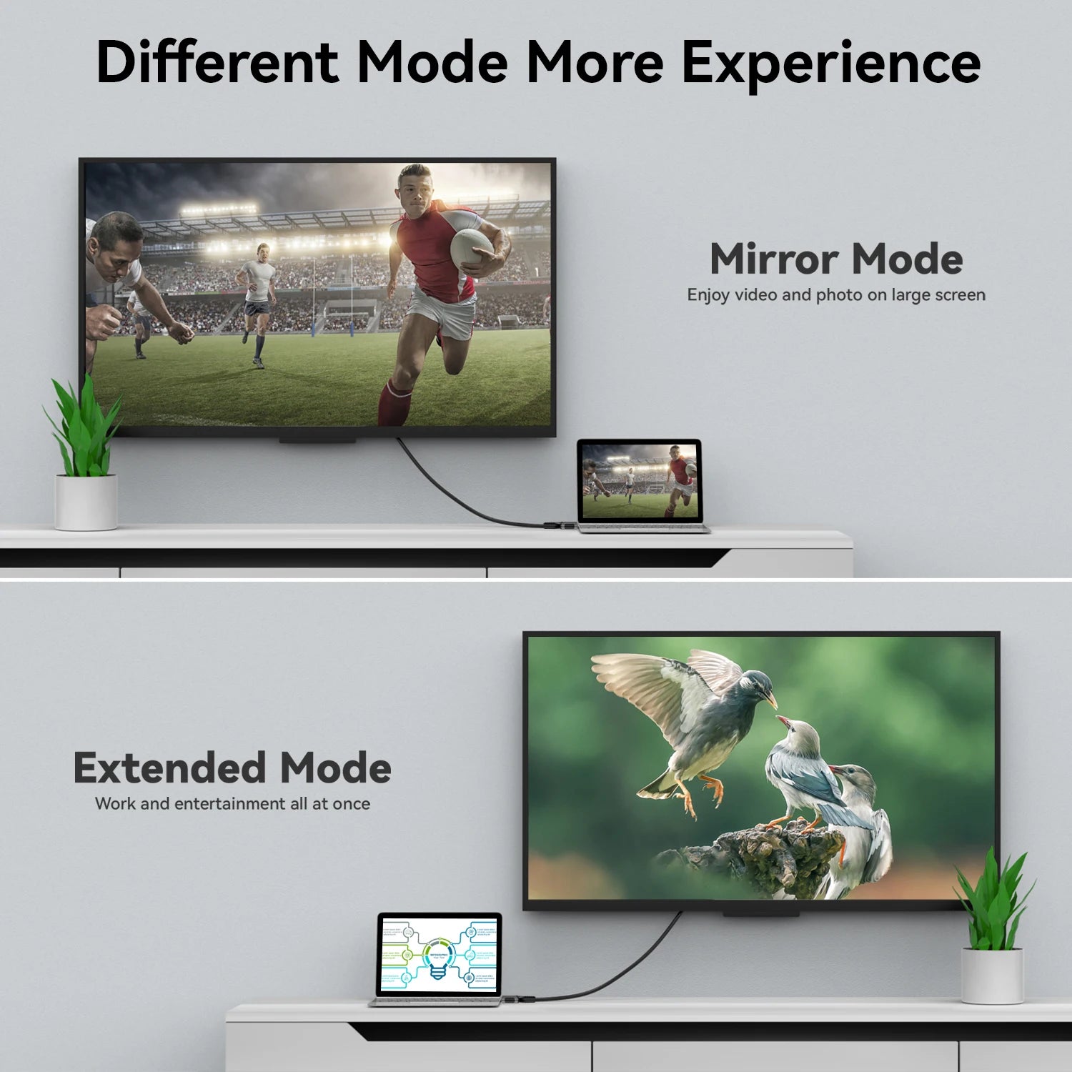 16K DisplayPort Cable 80Gbps High Speed for Gaming - Smarsty