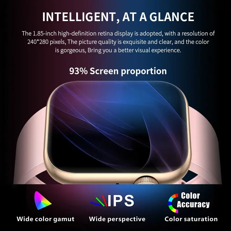 LIGE Smart Watch for Women with Bluetooth and Waterproof Design - Smarsty