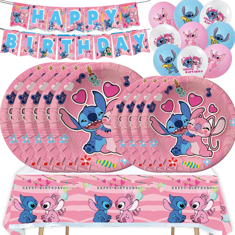 Disney Lilo and Stitch Birthday Party Decoration Set - Smarsty