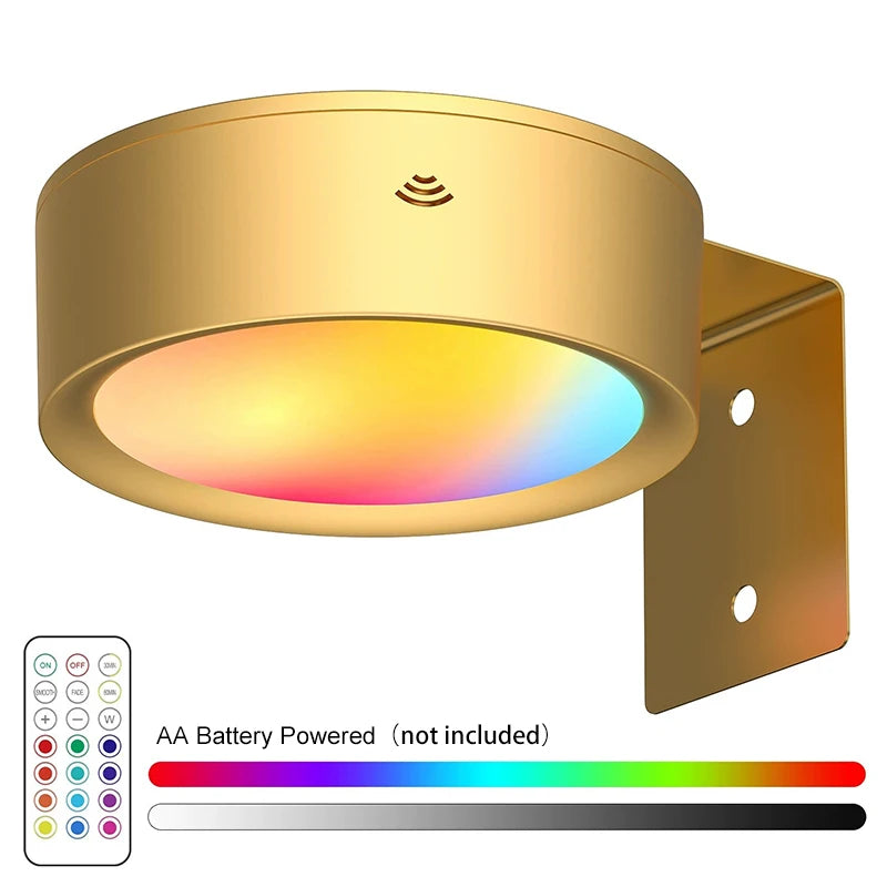 Magnetic LED Wall Light with Dimmable Touch Control - Smarsty