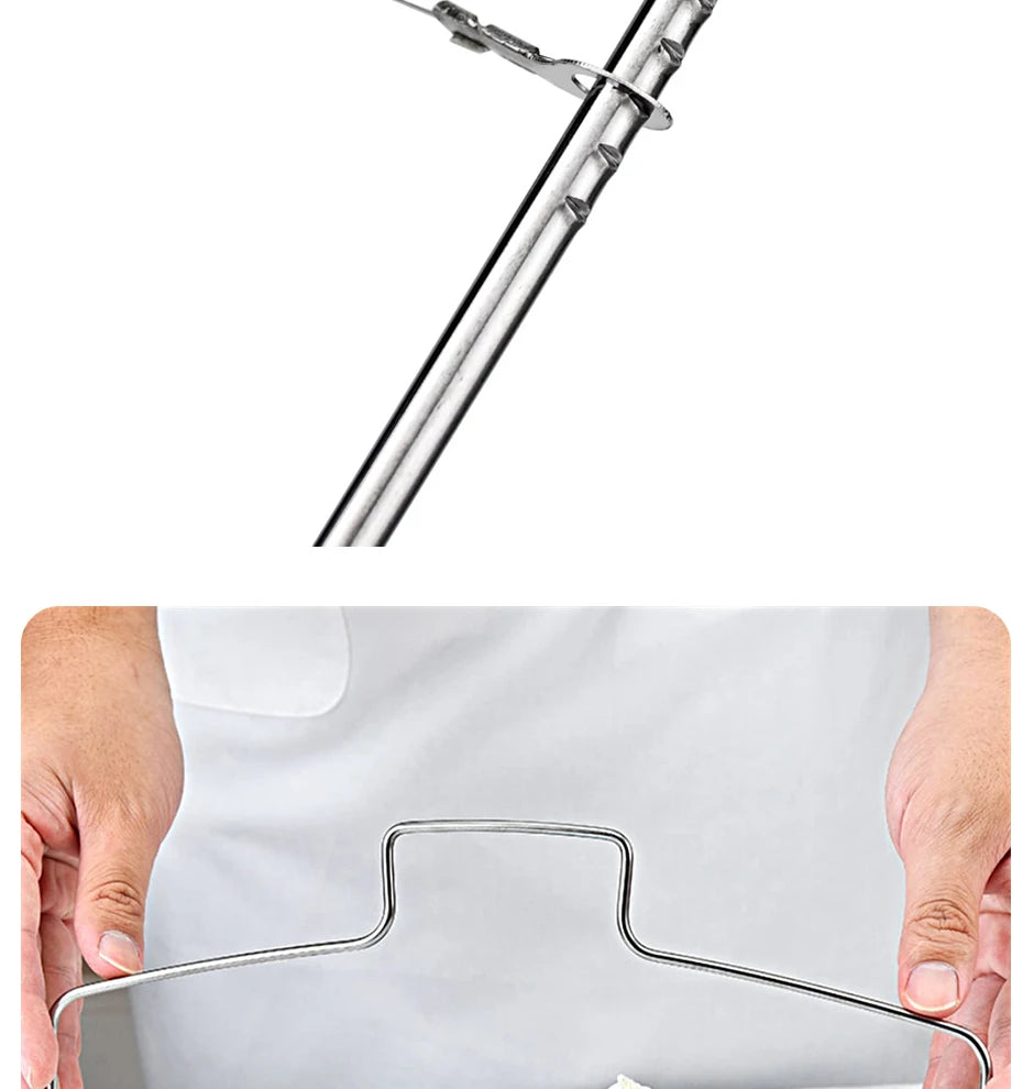 Adjustable Stainless Steel Cake Cutter for Perfect Layers - Smarsty