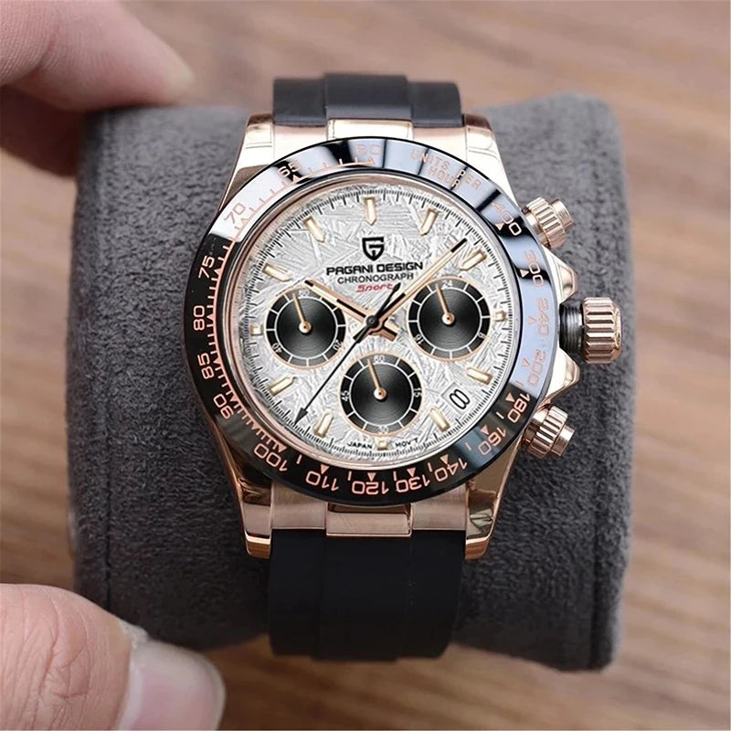 PAGANI DESIGN Men's Waterproof Chronograph Quartz Watch - Smarsty