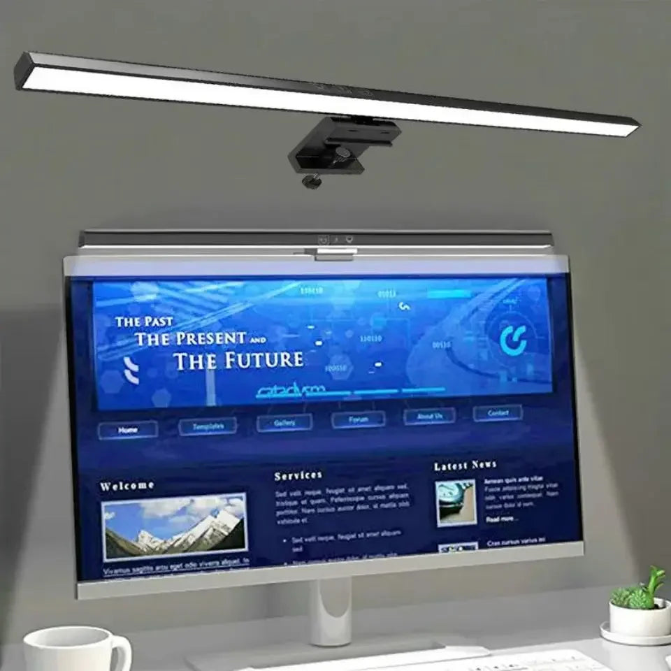 LED Eye-Care Desk Lamp with Stepless Dimming Feature - Smarsty