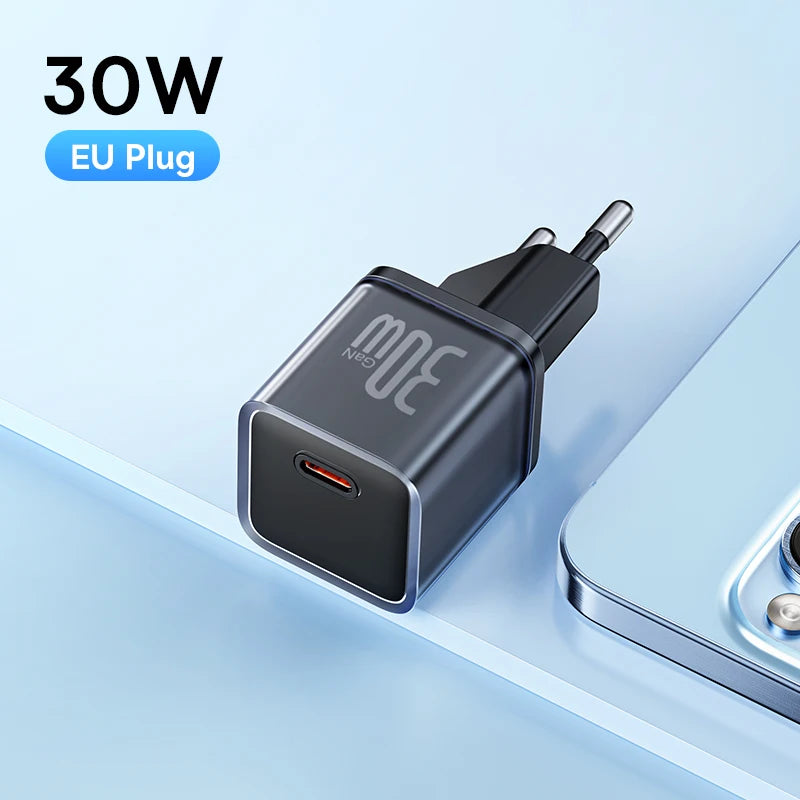 GaN USB C Charger 30W Fast PD PPS CompatibleWith IPhone - Smarsty