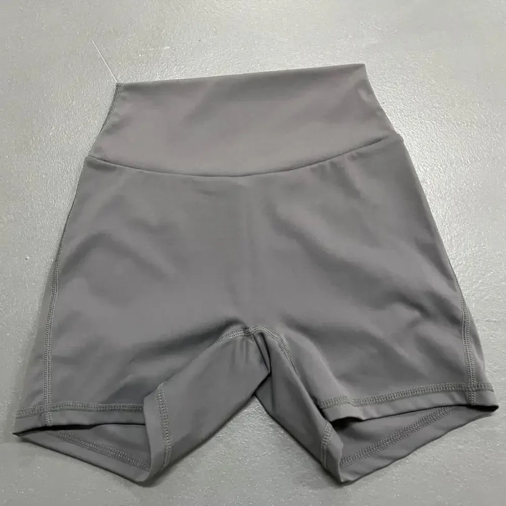 Summer Peach Butt Fitness Exercise Three-Quarter Pants Cargo Air Dry Pocket Yoga Tight lift the hips Women's Shorts