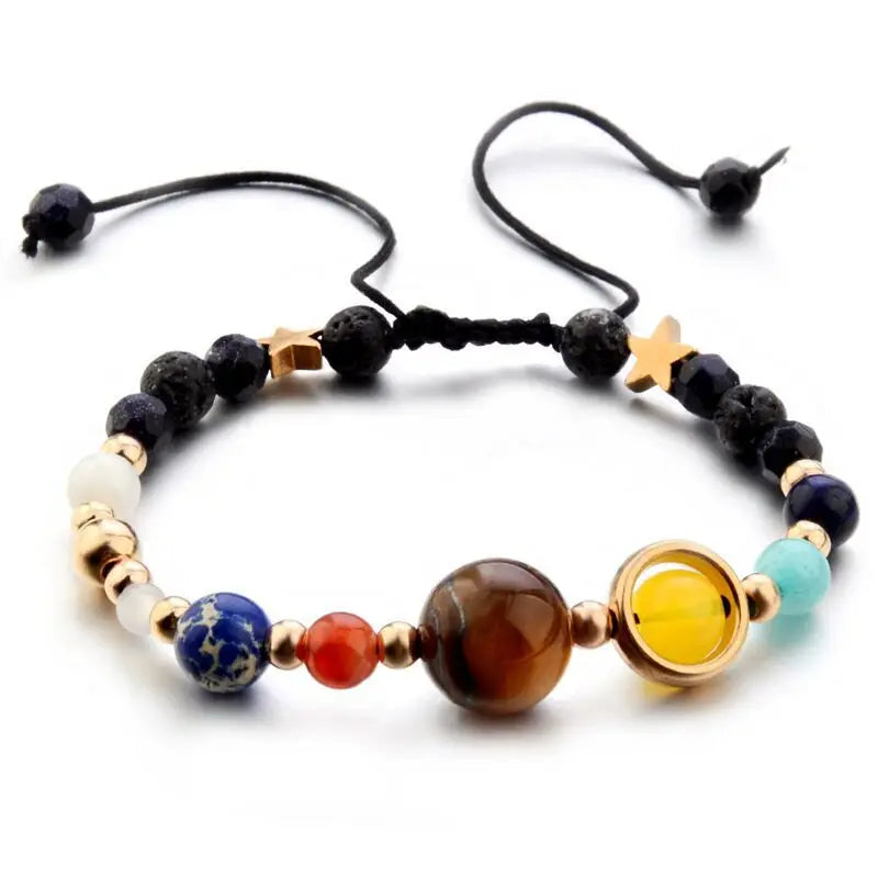 Cosmic Galaxy Solar System Bracelet for Couples - Smarsty